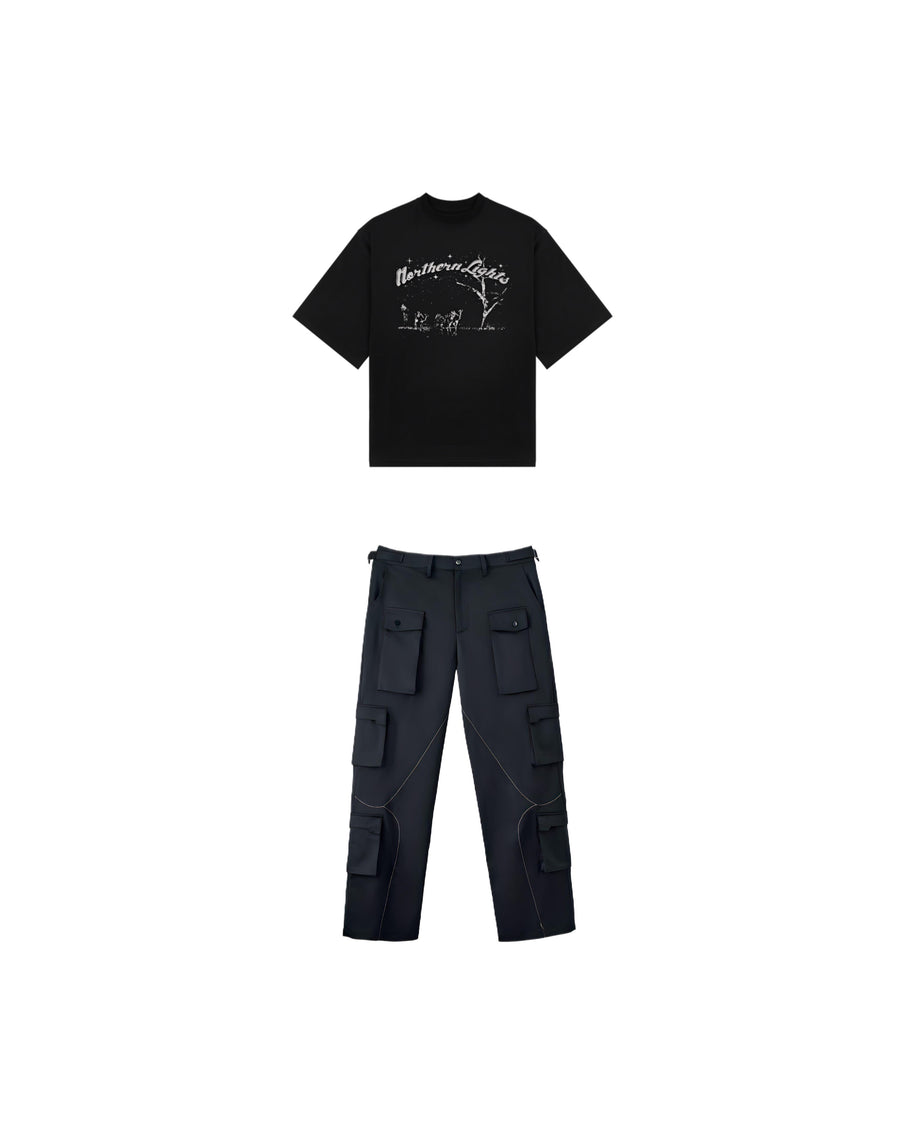 Tee and Cargo Pants