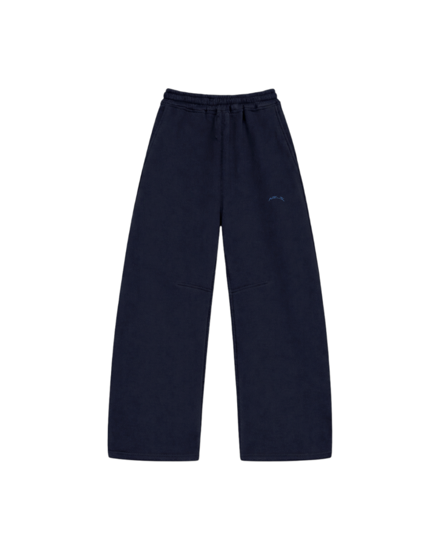 UNIFORM Open Leg Jogger Navy
