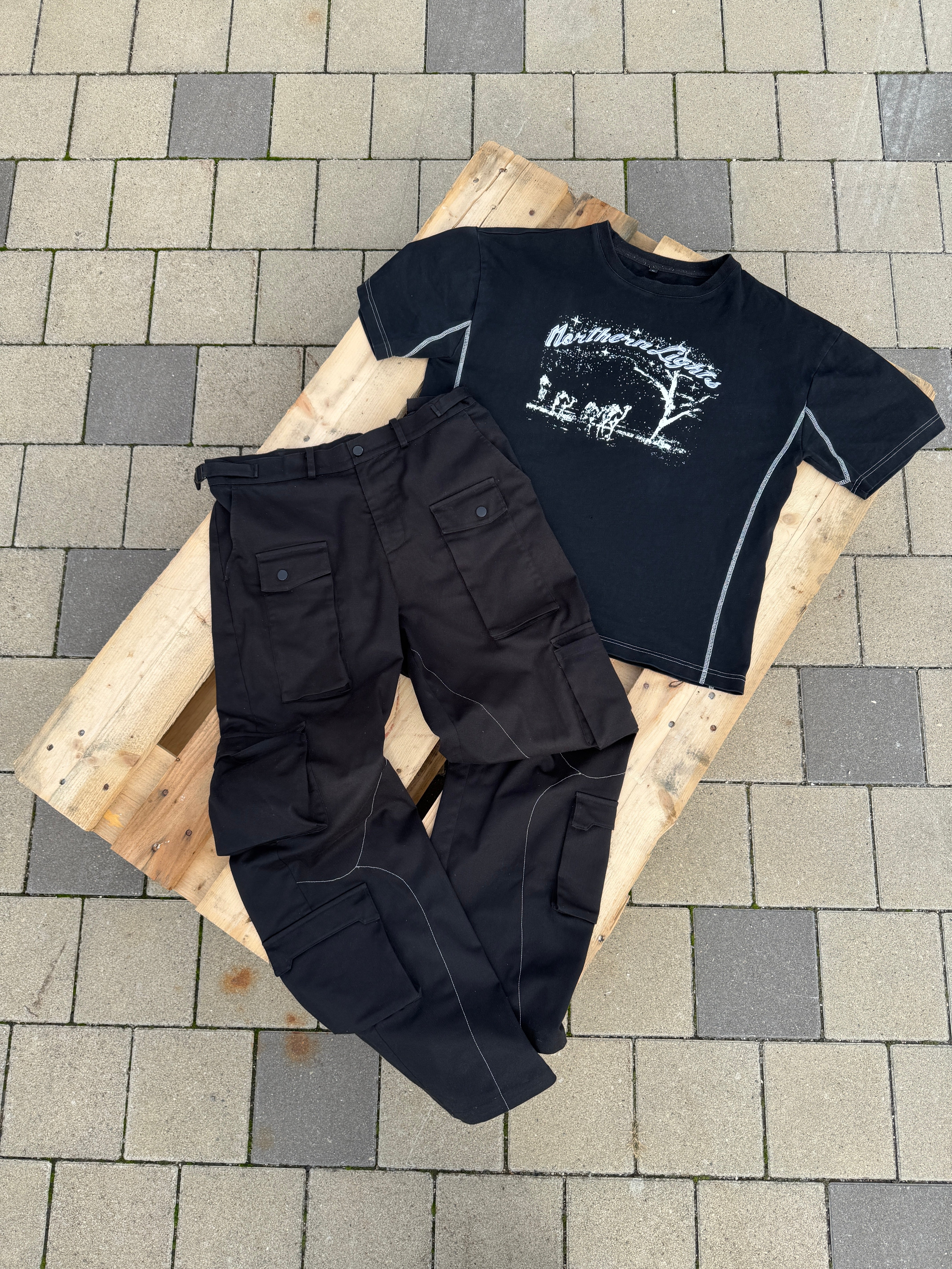 Tee and Cargo Pants