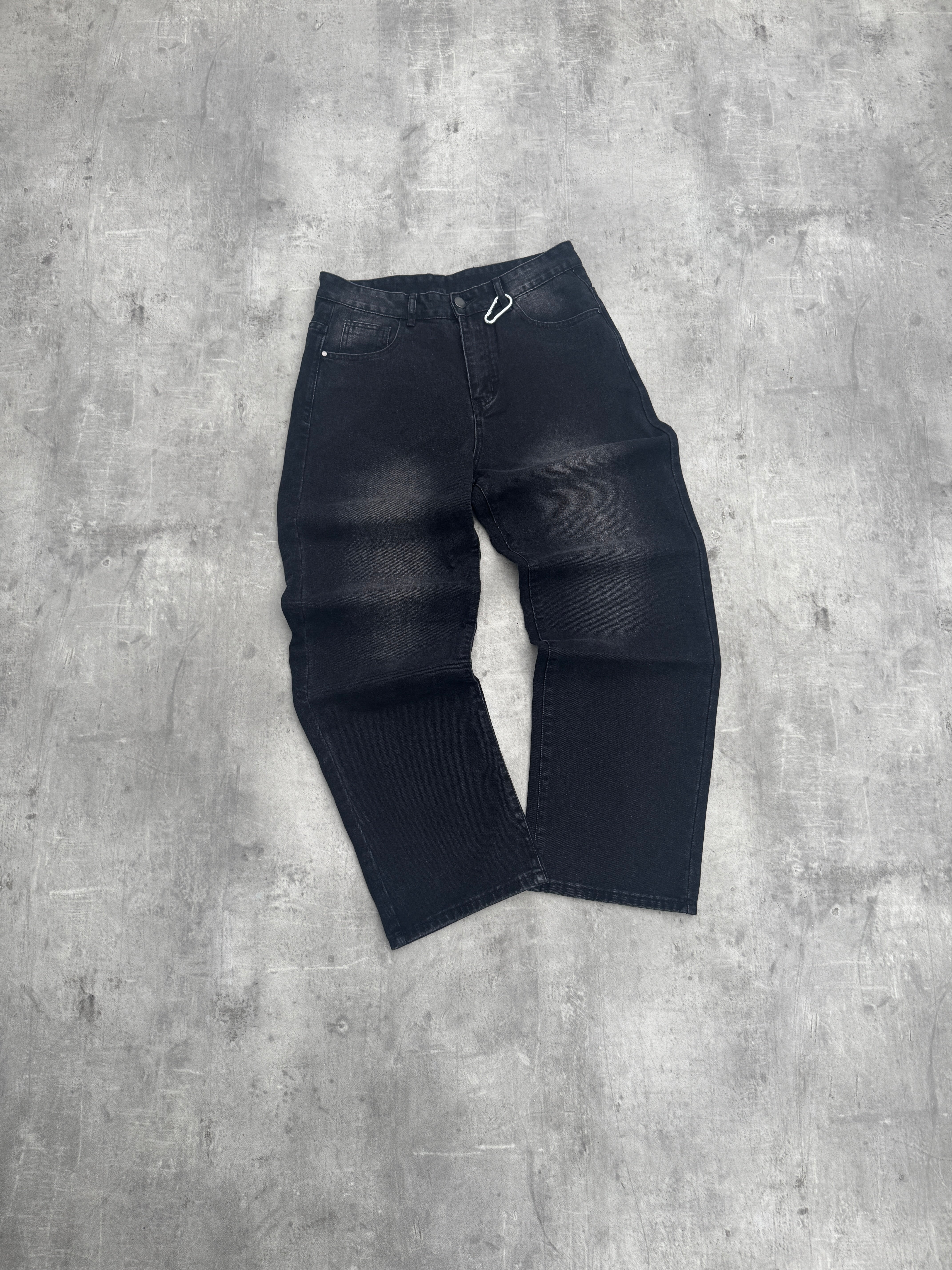 WASHED DENIM (BLACK)